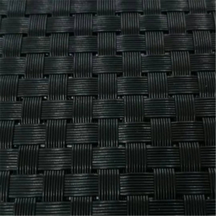 Черная ткань мебели ПВК, на открытом воздухе винил покрытая ткань сетки полиэстера поставщик