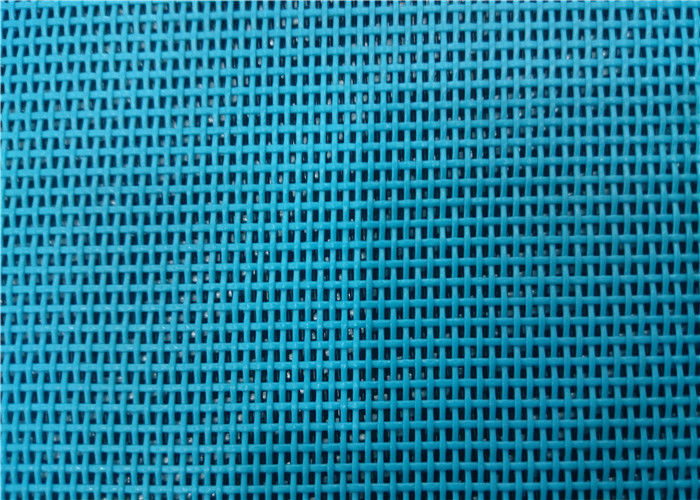 Голубая ширина ткань сетки ПВК равнины в 2 метра для кресла для отдыха пляжа увядает устойчивый поставщик