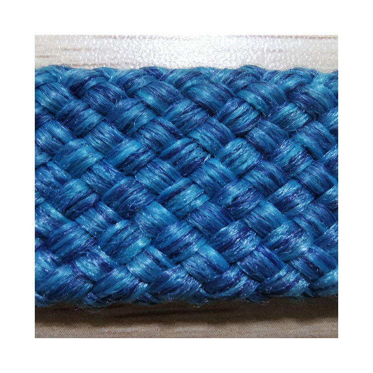 Цвет 20мм неубедительного ленточного каната голубой смешанный для на открытом воздухе использования софы поставщик